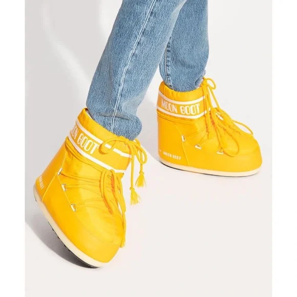 Moon Boot | Shoes | Moon Boot Icon Yellow Short Nylon Snow Ski